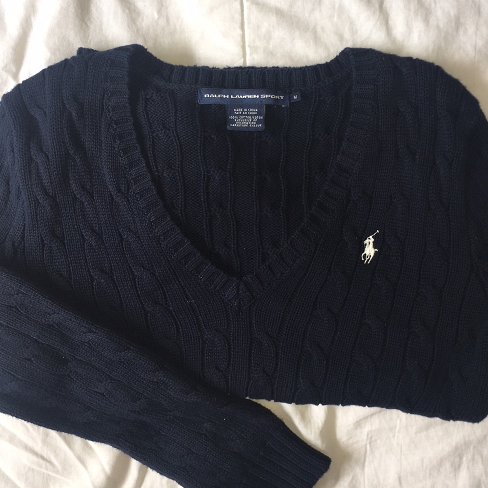 Navy Ralph Lauren sweater